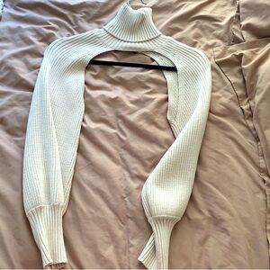 Zara Cream Turtleneck Sweater